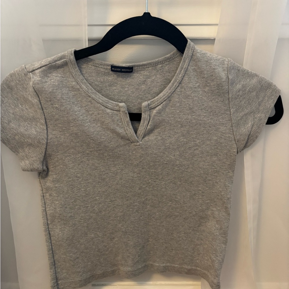 BRANDY GREY TOP